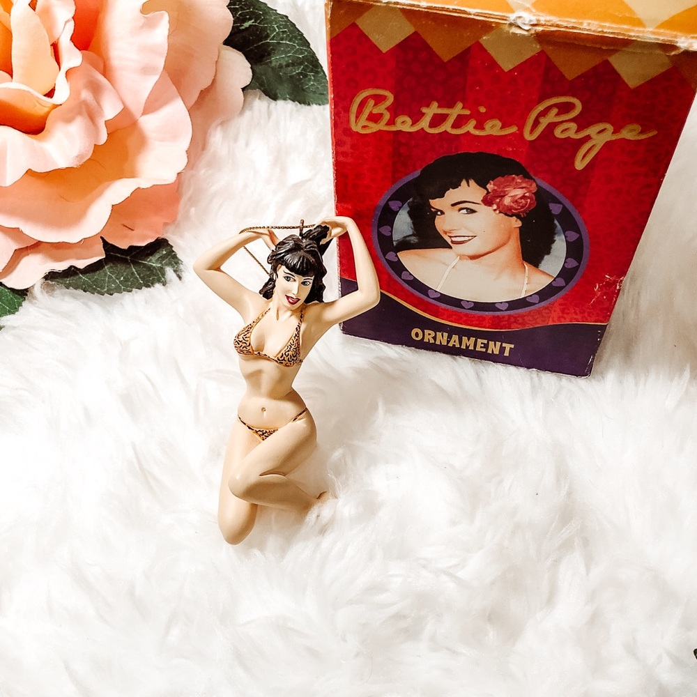 Bettie Page Ornament